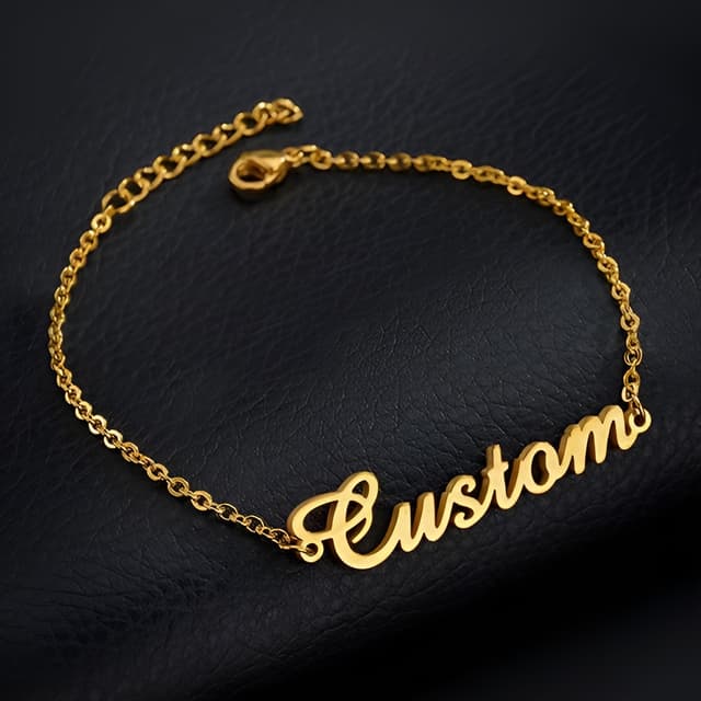 Customizable Ring with Name